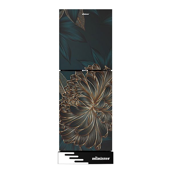 MINISTER Refrigerator M-224 EL BOLD FLOWER - 224 Ltr